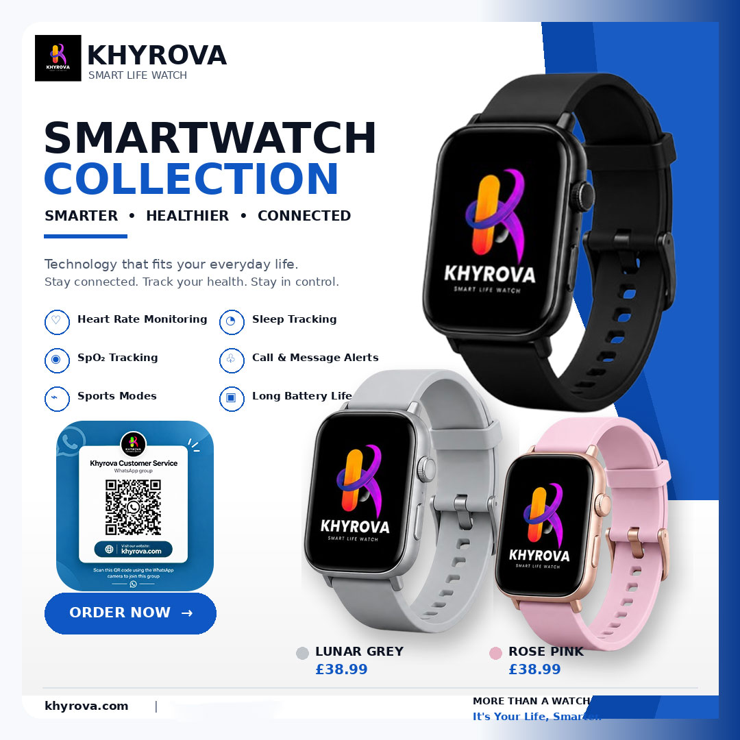 5 Health Benefits of Wearing a Smartwatch Every Day September 28, 2026 By Khyrova Team
